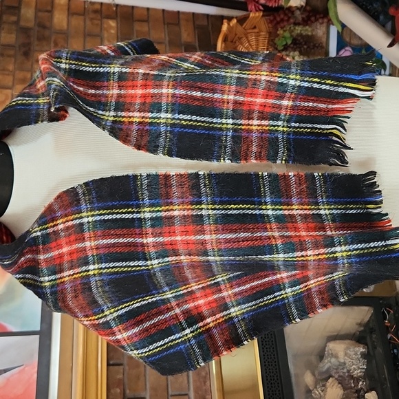 Authentic Scottish Plaid design by Berkshire made in Japan red blue green black - Picture 1 of 5